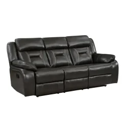 Fashion American Furniture Galleries Amite Double Reclining Sofa