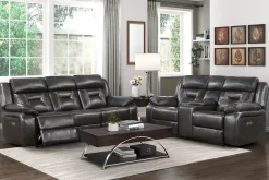 Best American Furniture Galleries Amite Power Reclining Sofa