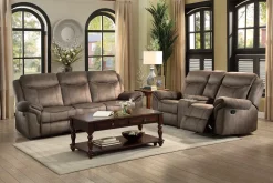 Hot American Furniture Galleries Aram Dual Reclining Sofa