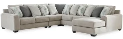 Best American Furniture Galleries Ardsley 5-Piece Sectional with Right Chaise