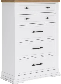Sale American Furniture Galleries Ashbryn 5-Drawer Chest