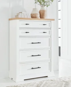 Sale American Furniture Galleries Ashbryn 5-Drawer Chest
