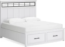 Sale American Furniture Galleries Ashbryn 6-Piece Queen Storage Bedroom Set