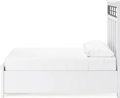 Hot American Furniture Galleries Ashbryn Queen Panel Storage Bed