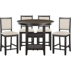 Sale American Furniture Galleries Asher 5-Piece Dining Set
