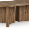 Best American Furniture Galleries Austanny Oval Coffee Table