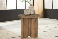 Discount American Furniture Galleries Austanny Round End Table