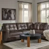 New American Furniture Galleries Barlin Mills 2-Piece Sectional With Chaise