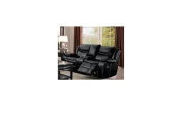 Discount American Furniture Galleries Bastrop Double Reclining Glider Loveseat