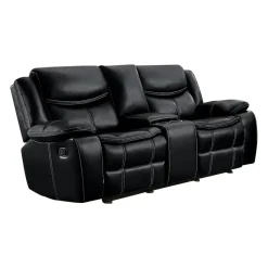 Discount American Furniture Galleries Bastrop Double Reclining Glider Loveseat