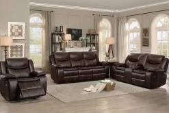 Best American Furniture Galleries Bastrop Double Reclining Glider Loveseat