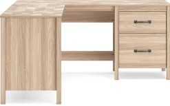 New American Furniture Galleries Battelle 60" Home Office Desk With Return
