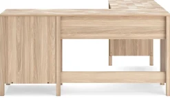 New American Furniture Galleries Battelle 60" Home Office Desk With Return