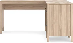 New American Furniture Galleries Battelle 60" Home Office Desk With Return