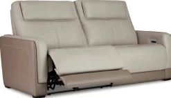 Clearance American Furniture Galleries Battleville Dual Power Reclining Sofa