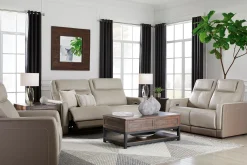 Outlet American Furniture Galleries Battleville Dual Power Reclining Loveseat
