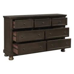 New American Furniture Galleries Begonia 6-Piece King Storage Bedroom Set