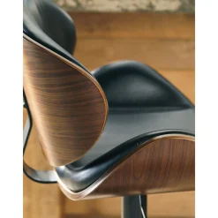 Sale American Furniture Galleries Bellatier Tall Upholstered Swivel Barstool