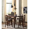 Discount American Furniture Galleries Bennox 5-Piece Counter Height Set
