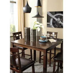 Discount American Furniture Galleries Bennox 5-Piece Counter Height Set