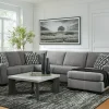 Clearance American Furniture Galleries Birkdale Court Sectional With Chaise