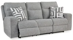New American Furniture Galleries Biscoe 2-Piece Power Reclining Living Room Set