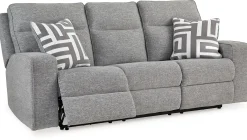 Online American Furniture Galleries Biscoe Pwr Rec Sofa With Adj Headrest