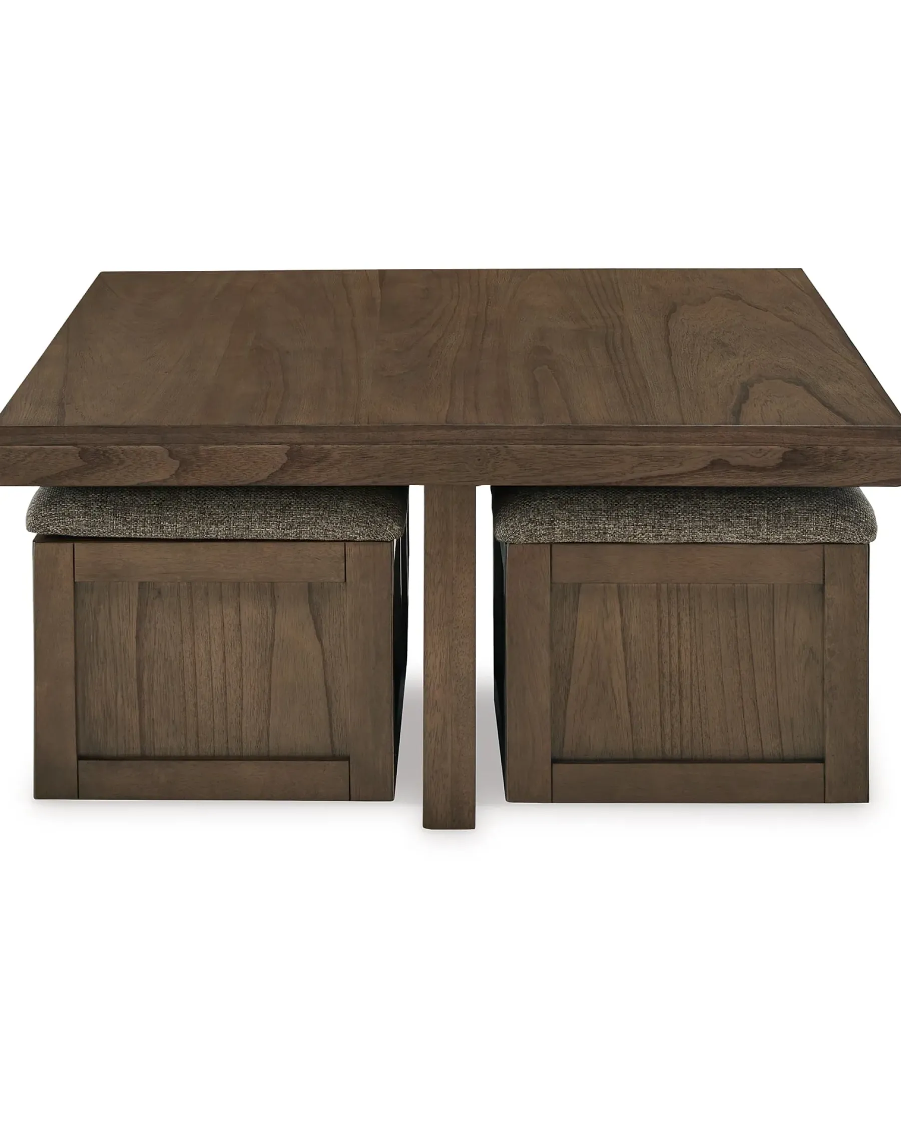 Hot American Furniture Galleries Boardernest Coffee Table with 4 Stools