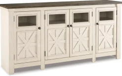 Clearance American Furniture Galleries Bolanburg Extra Large TV Stand