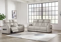 Sale American Furniture Galleries Boyington 2-Piece Power Reclining Living Room Set