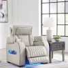Online American Furniture Galleries Boyington Power Recliner with Adj Headrest