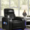 New American Furniture Galleries Boyington Power Recliner with Adj Headrest