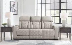 Hot American Furniture Galleries Boyington Power Reclining Sofa with Adj Headrest