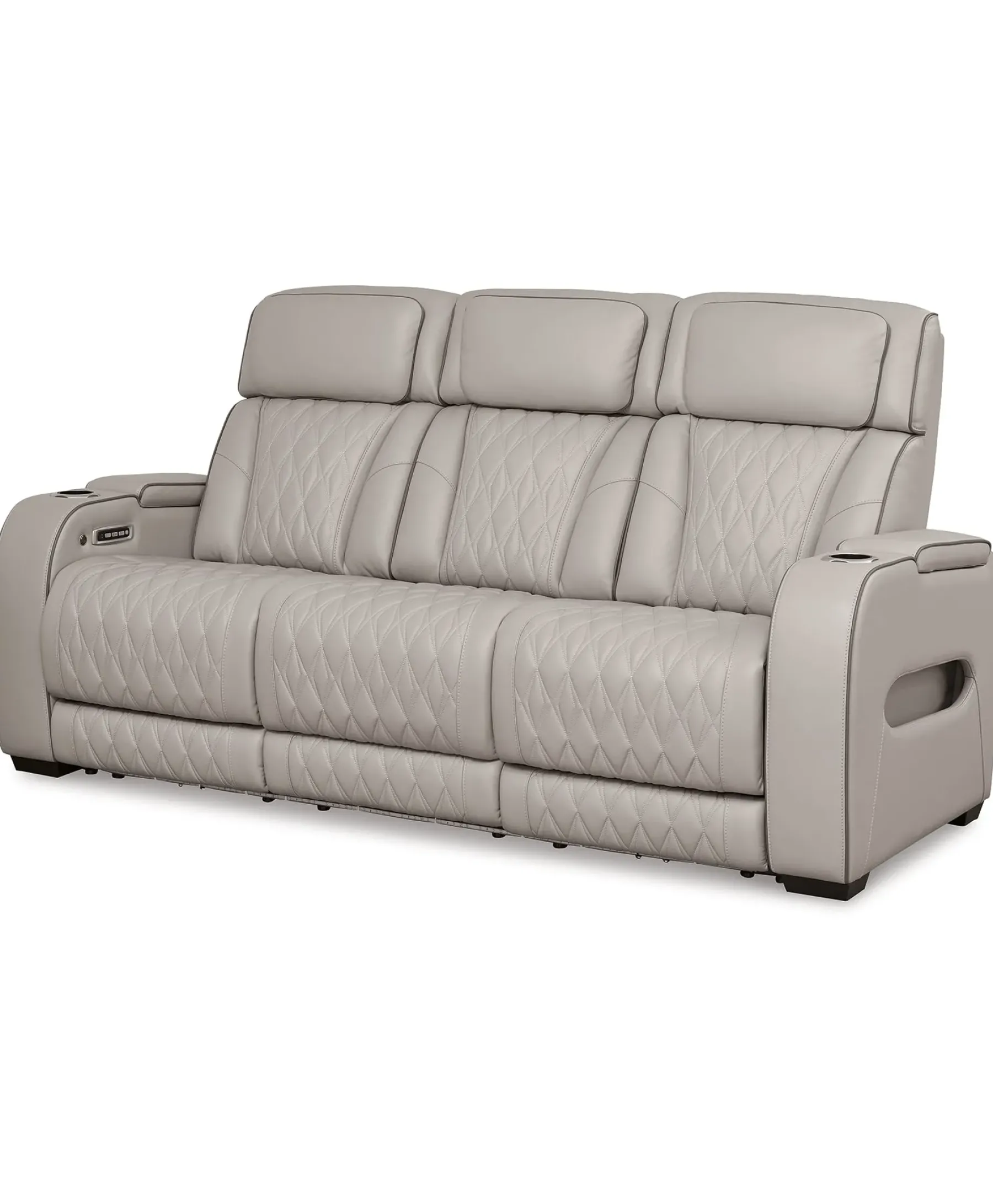 Hot American Furniture Galleries Boyington Power Reclining Sofa with Adj Headrest