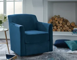 Best American Furniture Galleries Bradney Swivel Accent Chair