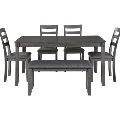 Hot American Furniture Galleries Bridson 6-Piece Dining Set