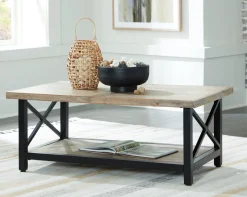 Sale American Furniture Galleries Bristenfort Rectangular Cocktail Table