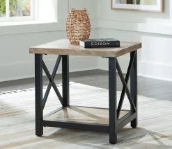 New American Furniture Galleries Bristenfort Rectangular End Table