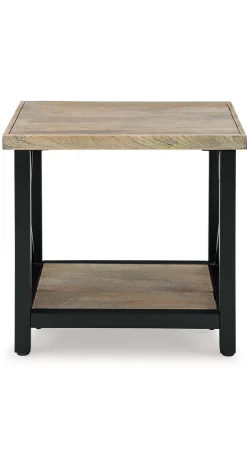 New American Furniture Galleries Bristenfort Rectangular End Table