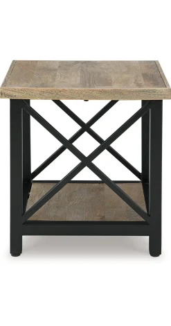 New American Furniture Galleries Bristenfort Rectangular End Table