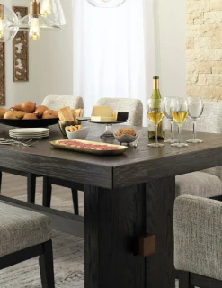 Fashion American Furniture Galleries Burkhaus Dining Extension Table