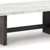Discount American Furniture Galleries Burkhaus Rectangular Coffee Table