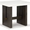 Hot American Furniture Galleries Burkhaus Rectangular End Table