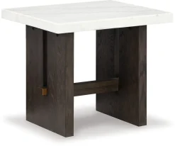 Hot American Furniture Galleries Burkhaus Rectangular End Table