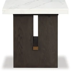 Hot American Furniture Galleries Burkhaus Rectangular End Table