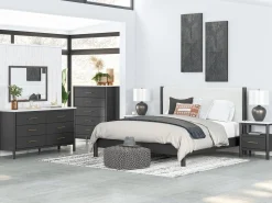Discount American Furniture Galleries Cadmori 6-Piece Queen Bedroom Set