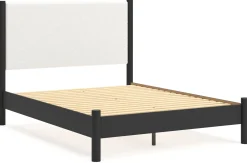 Clearance American Furniture Galleries Cadmori Queen Upholstered Panel Bed