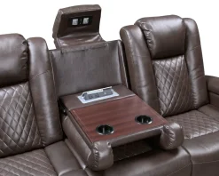 Fashion American Furniture Galleries Caelan Dual Reclining Sofa
