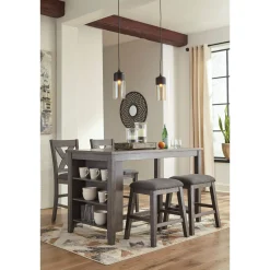 New American Furniture Galleries Caitbrook Counter Height Table