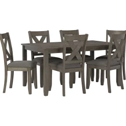 Discount American Furniture Galleries Caitbrook 7-Piece Dining Set